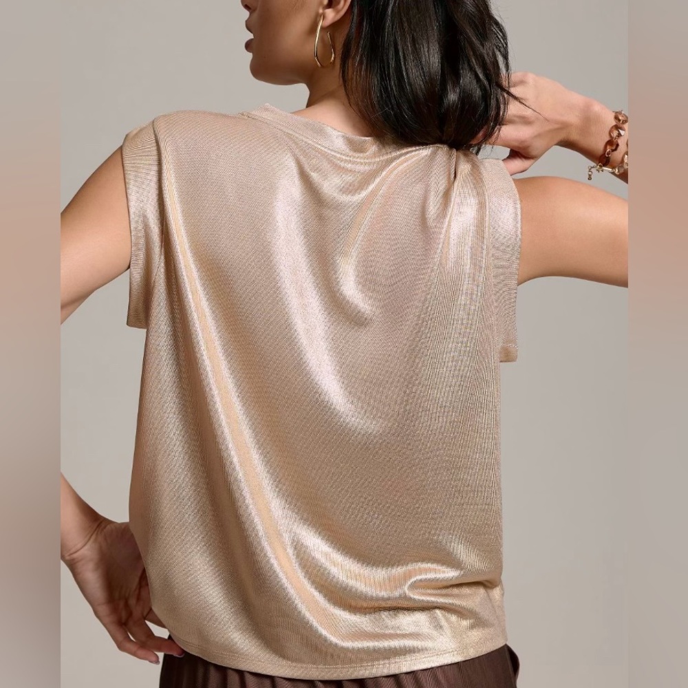 NWT Porridge Shine Muscle Tee